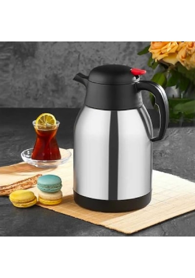 Penguen 777 Çift Katlı Çelik Termos 2 L Inox