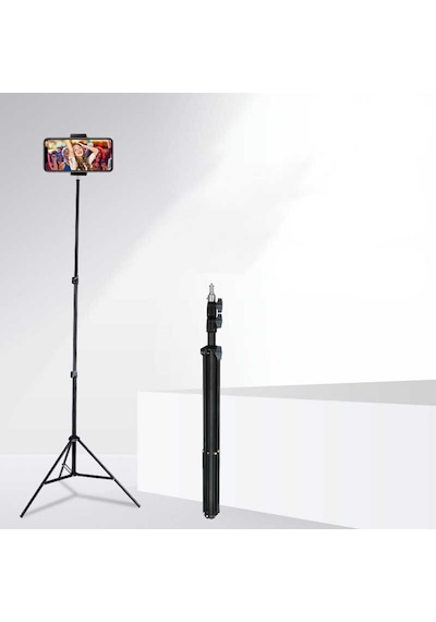 Jmary MT-75 Tripod 3 Kademeli Yükseklik Ayarlı Katlanabilir Kompakt Tasarım 210 cm