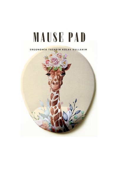 Zürafa Bılek Desteklı Mouse Pad Mousepad