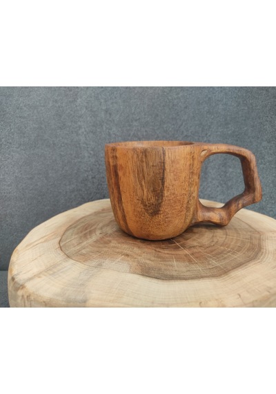 Kuksa Kalp Figürlü Ceviz 160 Ml Çok Renkli