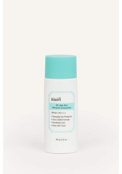 Defacto Dear Klairs All-day Airy Mineral Sunscreen Spf50 Pa Güneş Kremi 35gr I2010axnsgn166