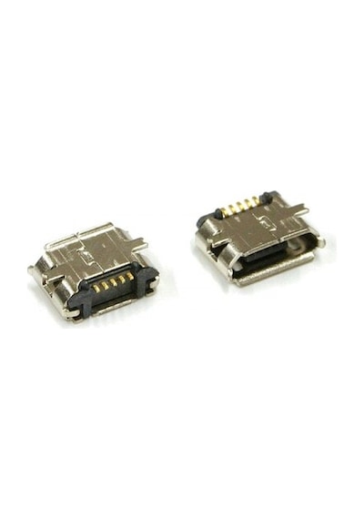 10 Adet 5 Pin Mikro Usb Şarj Soketi Dişi Micro Usb Soket Samsung Uyumlu