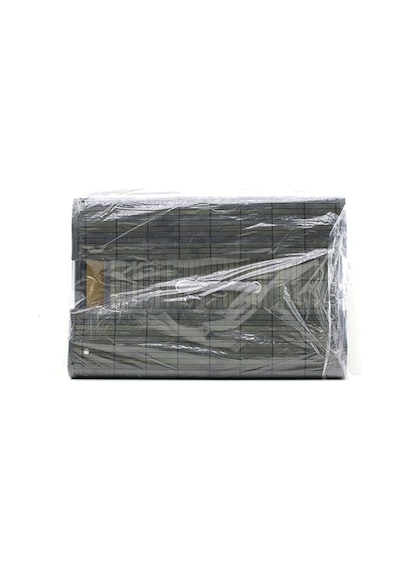 Gri Dikdörtgen 40x30cm - Y:60cm Bambu Ahşap Kirli Çamaşır Sepeti Seyyar Kapaklı Kumaş Çantalı İp Kulplu 5570 Diğer