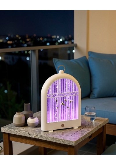 Sivrisinek Lambası 10w Güçlü, Balkon Ve Bahçe İçin Uygun