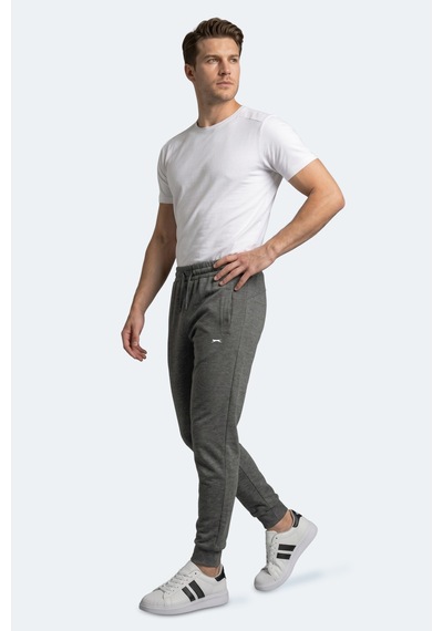 Slazenger Omıros Rbn. I Erkek Cepli Koyu Gri Eşofman Altı
