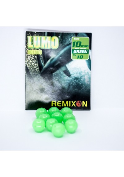 Remixon 10mm Yuvarlak Soft 10 Adet Boncuk Renk : Yeşil
