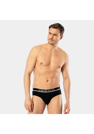 Cacharel Erkek Lastikli Slip 1312/siyah Çok Renkli