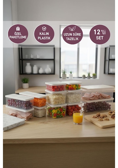 Selka Home 12'li Çeyiz Seti Ekru