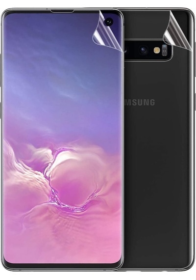 Samsung Uyumlu Galaxy S10E Ön Arka Süper Pet Nano Kırılmaz Ekran Koruyuc