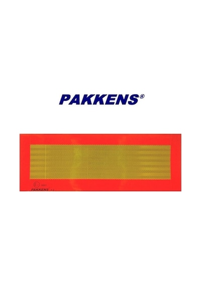 Pakkens Reflektör Tır E Onaylı Yapıştırma-Stiker 1 Adet