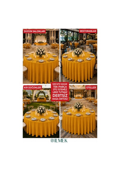 Dertsiz Yuvarlak Masa Örtüsü 280-300-320 Cm Geniş En Dikişsiz Düğün Davet Organizasyon Otel Restoran Hardal Sarısı Hardal Sarısı Dertsiz Yuvarlak Masa Örtüsü 280-300-320 Cm Geniş En Dikişsiz Düğün Davet Organizasyon Otel Restoran Hardal Sarısı Hardal Sarısı