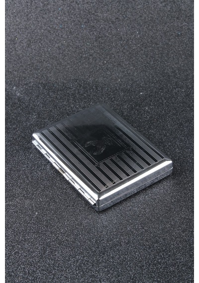 Silvio Monetti SMTBKCB005R2 Desenli Metal Sigara Tabakası