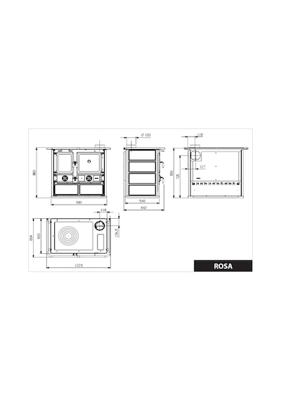 La Nordica Rosa 5.0 Kuzine Soba Kırmızı 7015200
