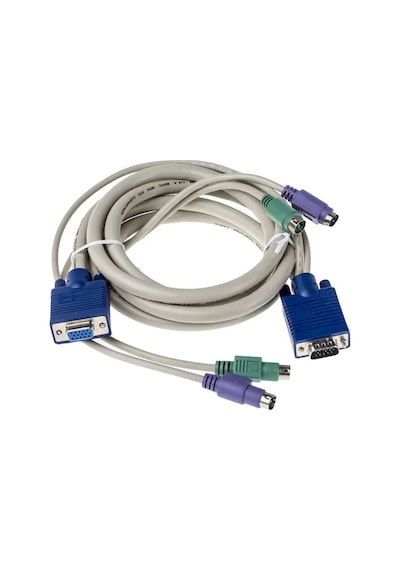 2 Metre Erkek Dişi Kvm Switch Kablosu Dişi Erkek Kvm Kablo