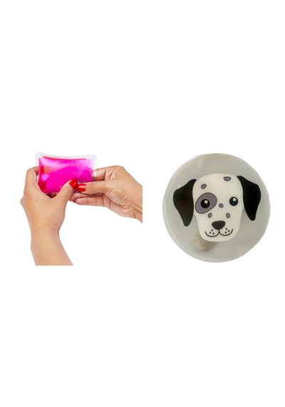 Köpekli Cep Sobası,el Isıtıcı,sıcak Su Torbası Pvc 9cm