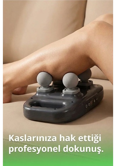 Kfm-8640 Selülit Ve Vücut Masaj Aleti 20 Kademeli Hız Ayarlı Ayak, Bel Ve Baldır Masajı Siyah