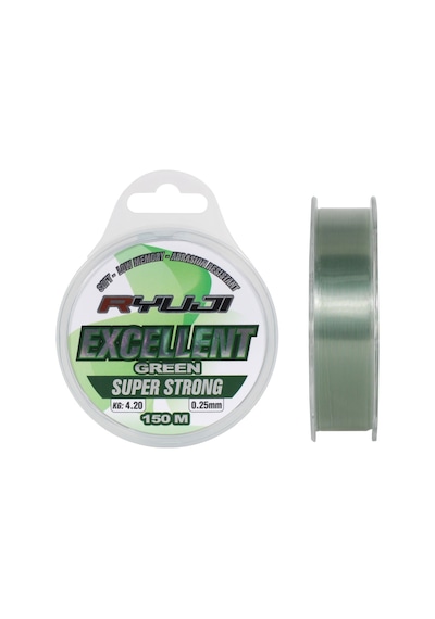 Ryuji Excellent Green 150m Monofilament Misina 0,20mm 0,20mm
