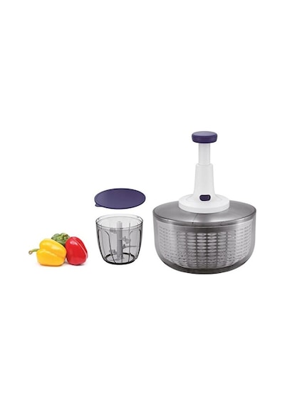 Vip Ahmet Chef Rondo 900 ML & Salata Kurutucu 6 Litre Set VP-907 Lacivert