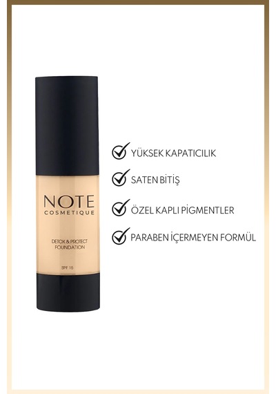 Spf 15 Mat Kapatıcı Fondöten - 03 Medium Beige Diğer