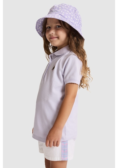 U.S. Polo Assn. U.s. Polo Assn. Kız Çocuk Lila Tişört Basic 50325592-vr034