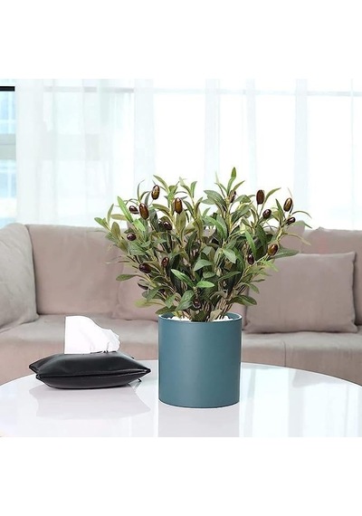 Ayrex Nettenevime Yapay Zeytin Dalı 45cm 4 Meyveli Yapay Çiçek Diğer