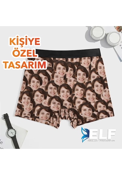 Kişiye Özel Yılbaşı Boxer Resimli Fotoğraflı Resimdeki Renk