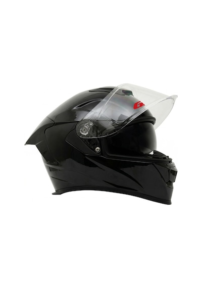 Gp Kompozit Mks008-gb Yarış Spoiler Güneş Vizörlü Şeffaf Full Face Motosiklet Kaskı Çok Renkli