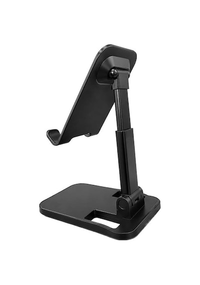Telefon Standı Aşağı Yukarı Hareketli Ayarlanabilir Metal Plastik Gövdeli Katlanabilir Masa Üstü Kullanımı İ
