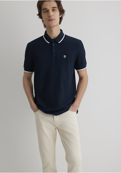 Mavi - Lacivert Polo Tişört 066039-30651 - 433121551 Lacivert