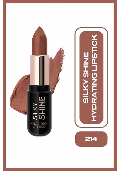 Silky Shine Hydrating Lipstick - Nemlendirici Ruj No:214 Çok Renkli