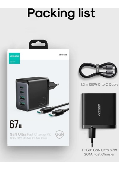 Joyroom 67 W Pd Usb Çoklu Şarj Kablosu