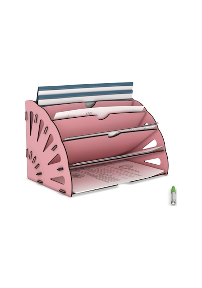 Quarter Masaüstü Organizer Ve Telefon Standı 2'li Set Ahşap Dosya Düzenleyici Dekoratif Dairesel Evrak Rafı Pembe - 901034195 Pembe Quarter Masaüstü Organizer Ve Telefon Standı 2'li Set Ahşap Dosya Düzenleyici Dekoratif Dairesel Evrak Rafı Pembe - 901034195 Pembe