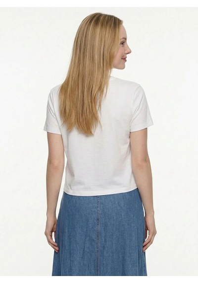 Kadın T-shirt Lf2043568 Beyaz