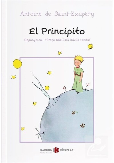 El Principito İspanyolca-Türkçe Sözlüklü Küçük Prens - Antoi
