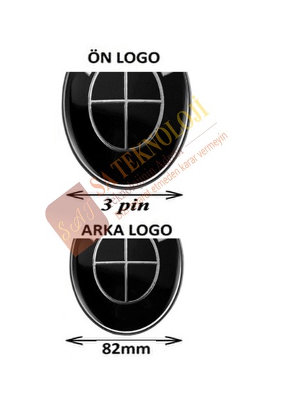 Bmw F44,f52 Kaput Ve Bagaj Logo Takım Ön Arka Fulsiyah 3pin82m