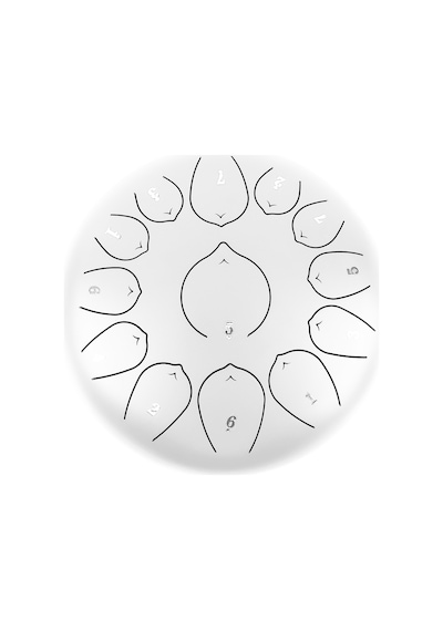 Jwin JTN-1213 12 inç 13 Ses Ton Çelik Handpan Tongue Dil Davulu-B