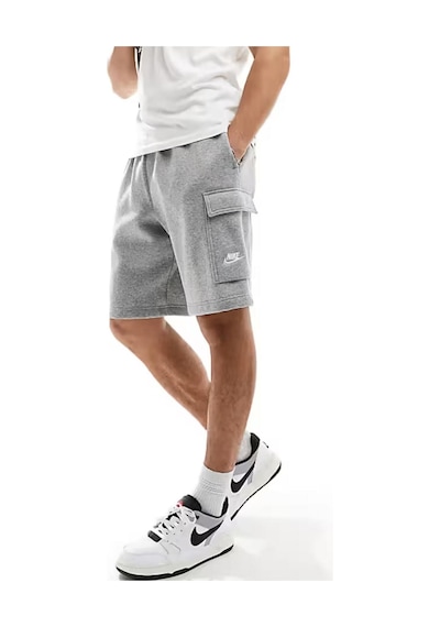 Nike Sportswear Men's Clup Cargo Short Erkek Şardonlu Spor Şort Gri Gri