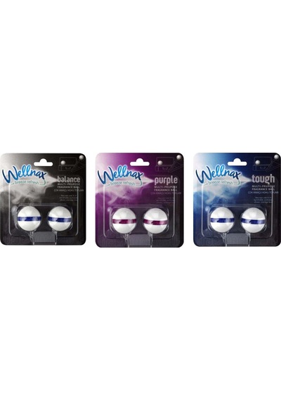 Çok Amaçlı Koku Topları 2'li Paket Purple, Tough, Balance Karışık Seri