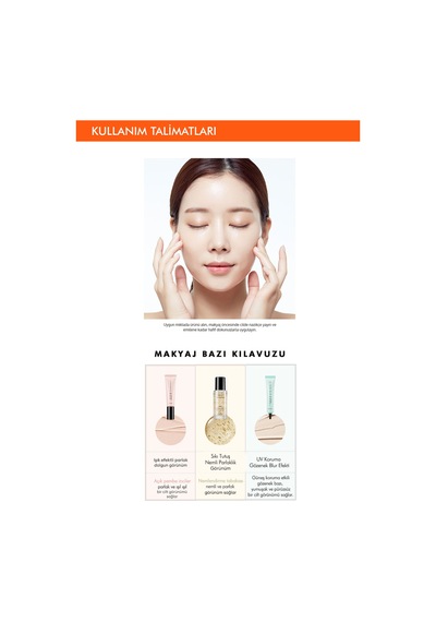 Missha Moist Layering Starter Altın İçeren Nem ve Parlaklık Veren Makyaj Bazı 30 ML - Gold Topping