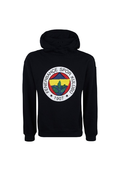 Fenerium Fenerbahçe Logolu Lacivert Kapüşonlu Sweat Kutulu 061 Lacivert