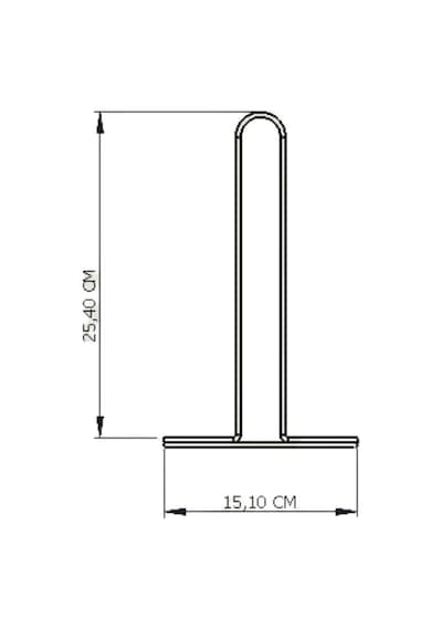 Edora Home Turuncu Kağıt Rulo Havluluk - Metal Paslanmaz Turuncu