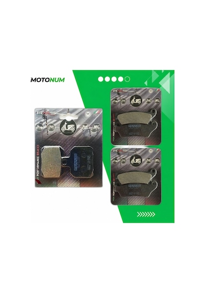 Piaggio X9 200 Ön Ve Arka Fren Balata Takımı Rms Mtn2499
