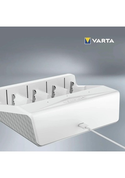 Varta 57658 Universal Charger Type-c Usb Çoklu 5'li Pil Şarj Cihazı Aa / Aaa / C / D / 9v