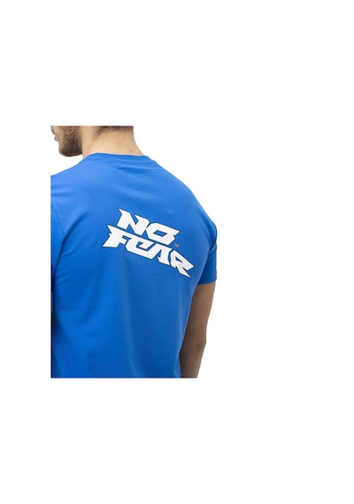 No Fear Bisiklet Yaka Kısa Kol Penye Erkek T-shirt 50042ırt Saks