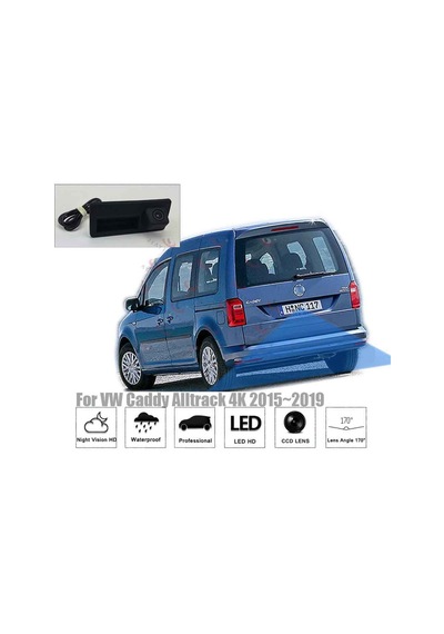 Caddy 2015 Bagaj Açma Kolu Tutamak Kamerası Plakalık Geri Görüş