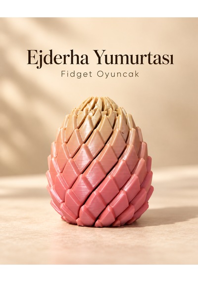 Ejderha Yumurtası Döner Fidget Oyuncak Kinetik Stres Oyuncağı