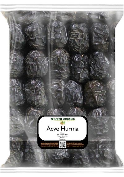 Acve Hurma 1 Kg. Peyamber Hurması Yeni Mahsül Ajwa Dates Diğer