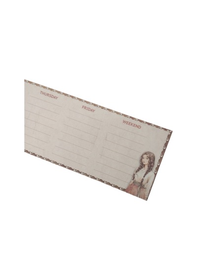 Klavye Planner-klavye Önü Haftalık