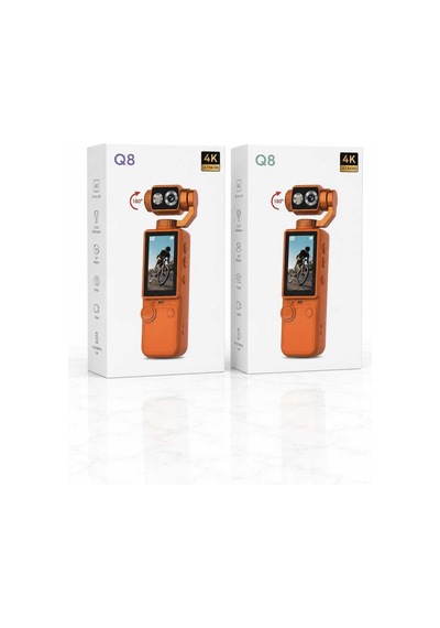 Yk-q9 4k Ultra Hd Gimbal Kamera Sarsıntı Önceleyici