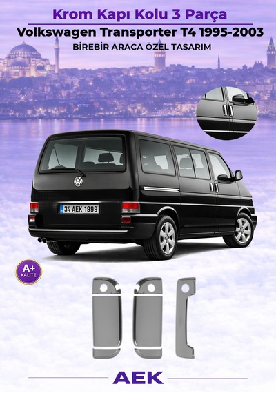 Vw T4 Transporter Kapı Kolu 1995-2003 Paslanmaz Çelik